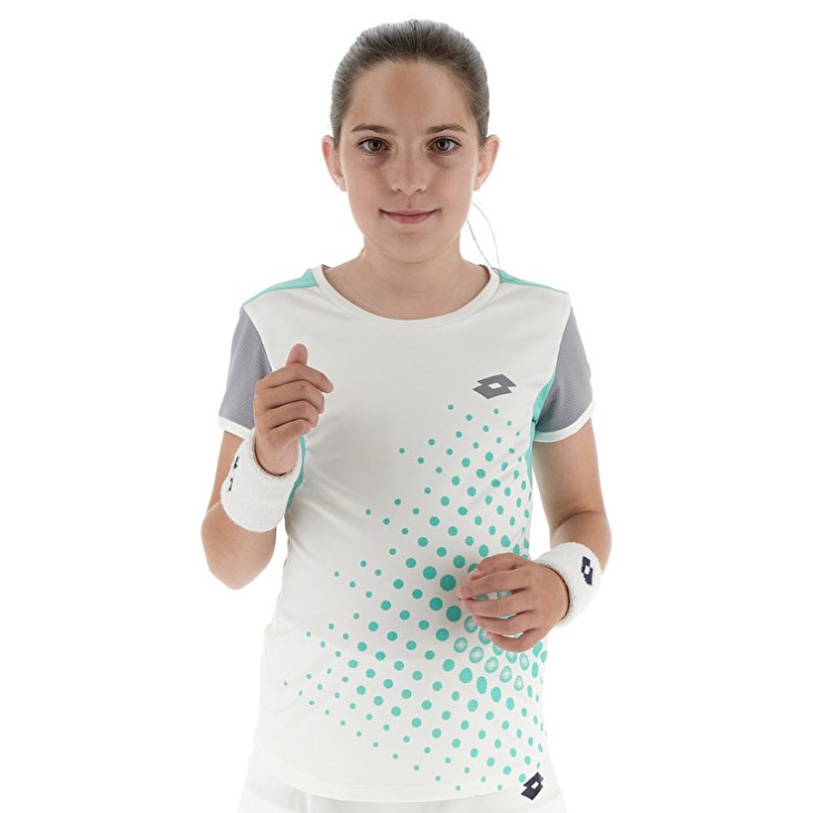 Kids' Lotto Top G IV 1 T Shirts White / Green | EE280948Y8