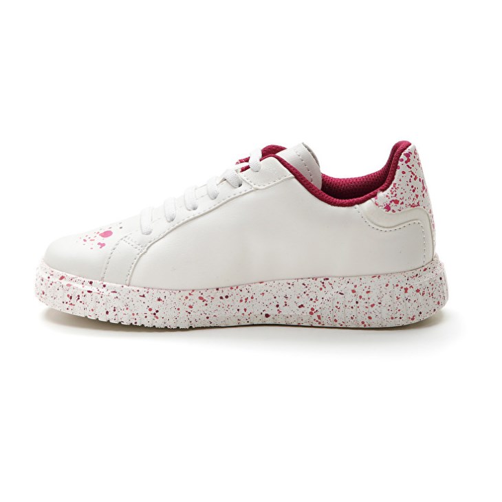 Kids' Lotto Venus AMF III PRT CL Sneakers White / Red | ST042444N8