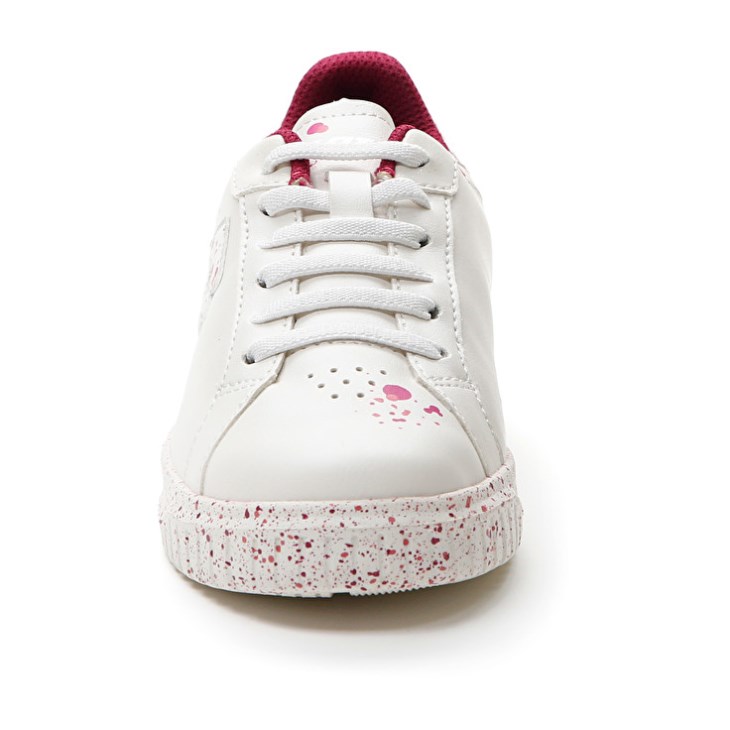 Kids' Lotto Venus AMF III PRT CL Sneakers White / Red | ST042444N8