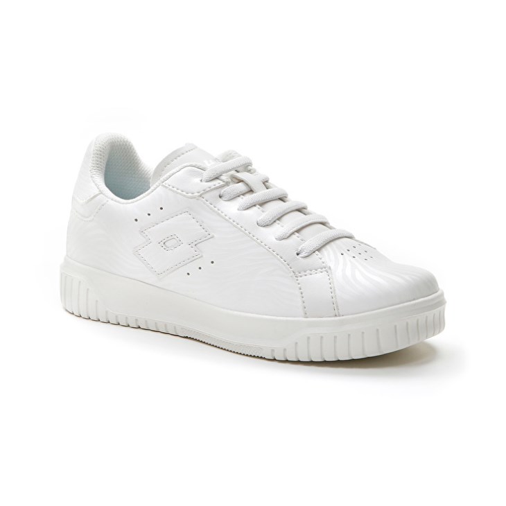 Kids' Lotto Venus AMF II Zebra CL Sneakers White | AO216411Y3