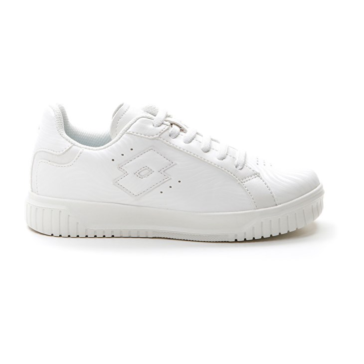 Kids' Lotto Venus AMF II Zebra CL Sneakers White | AO216411Y3