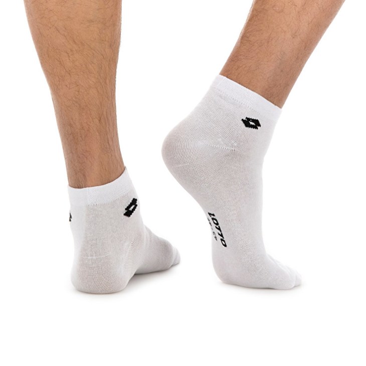 Lotto Ankle II Pk3prs Socks White | OY109760E8