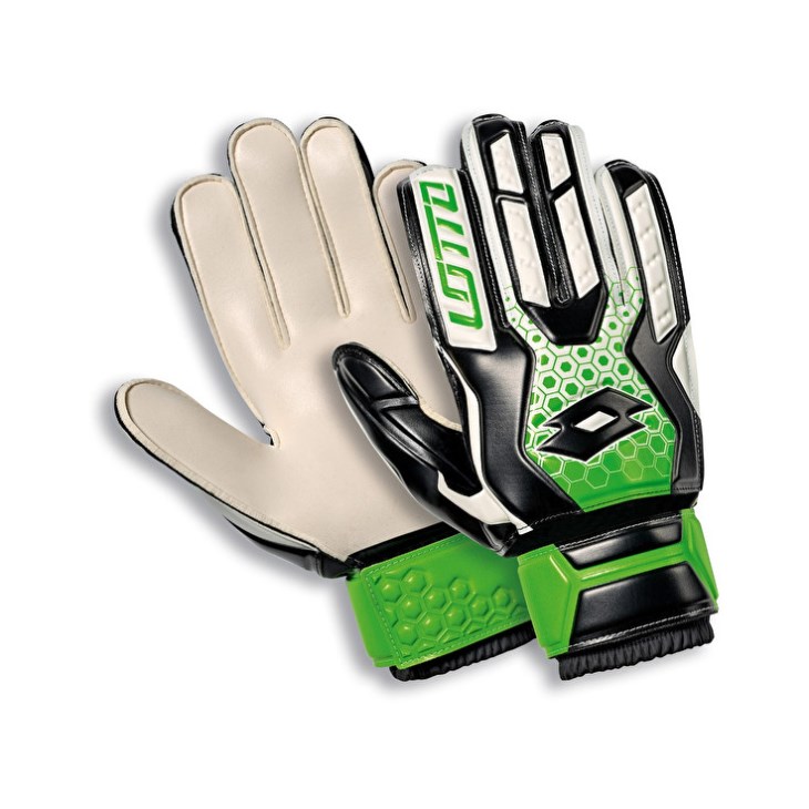Lotto Goalkeeper GK Spider 800 Gloves Cream / Green | WK673697R3