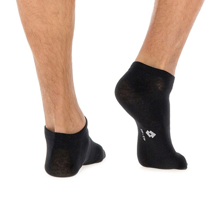 Lotto Low Cut Pk3prs Socks Black | BY125302Y7
