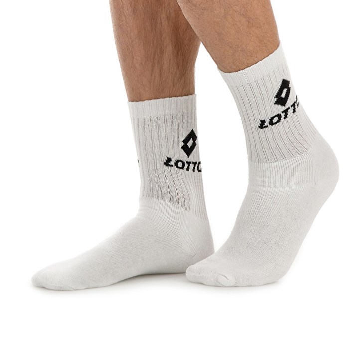 Lotto Sports Quarter Pk3 Socks White | FW751465G5