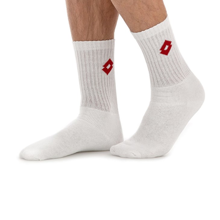 Lotto Sports Quarter Pk3 Socks White | FW751465G5