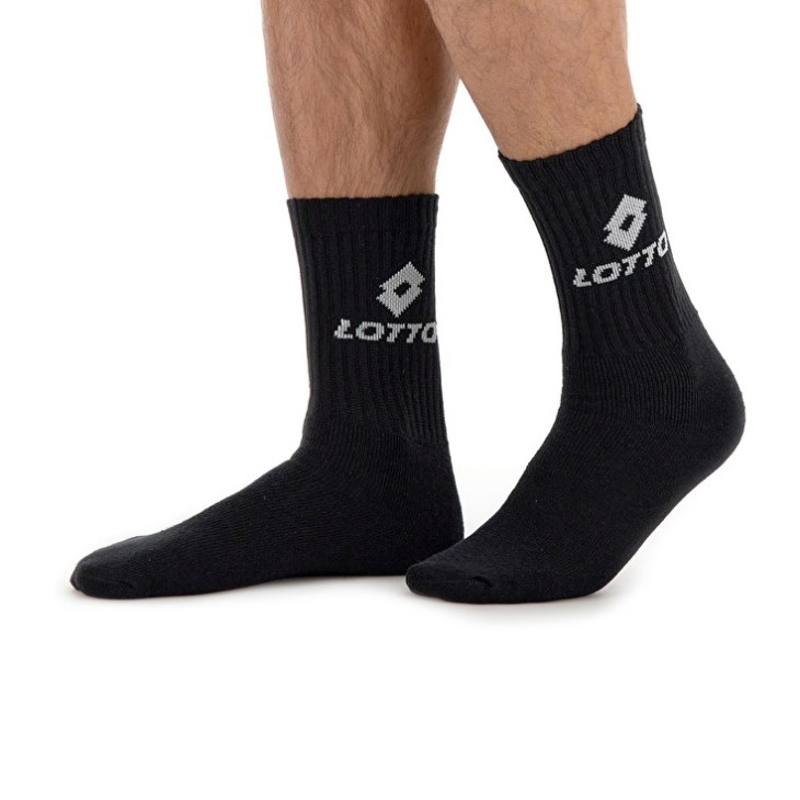 Lotto Sports Quarter Pk3prs Socks Black | EY602980S0