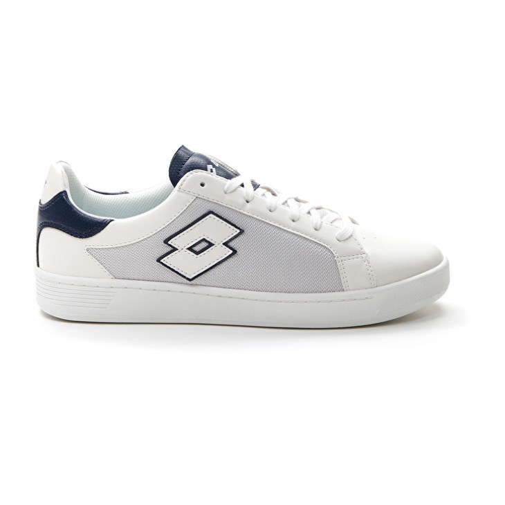 Men Lotto 1973 AMF Evo VI NET Sports Shoes White / Blue | PK362606S4