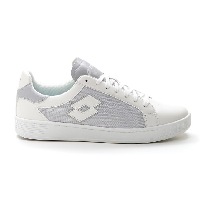 Men Lotto 1973 AMF Evo VI NET Tennis Shoes White / Grey | ZN300260Z6