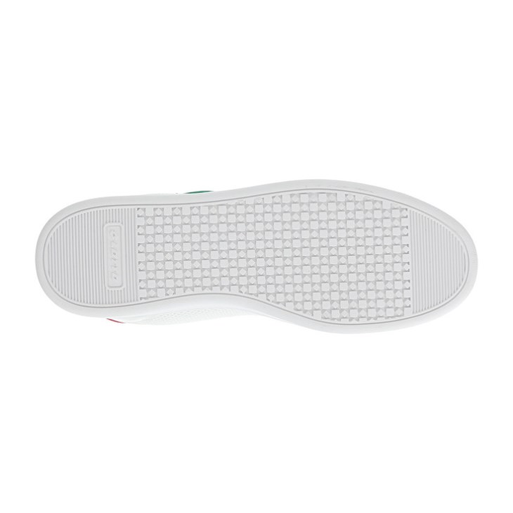 Men Lotto 1973 AMF NET Tennis Shoes White / Green / Red | TG984608A3