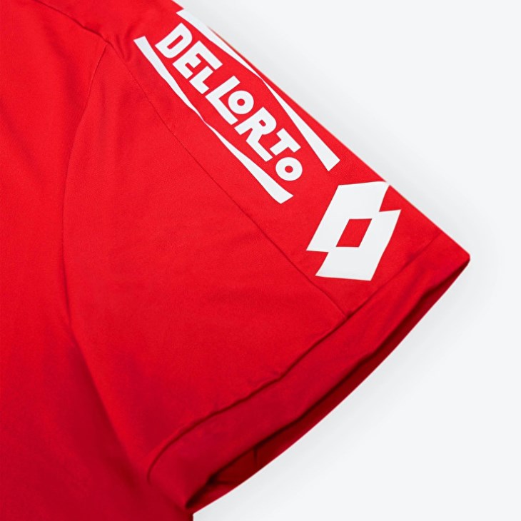 Men Lotto Ac Monza Home 22/23 JRS SPN Authentic T Shirts Red | ZI459745D5