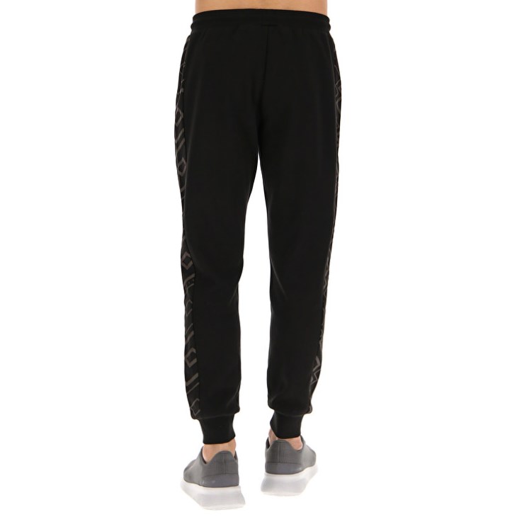 Men Lotto Athletica Classic VI 3 Pants Black | EI886228B3
