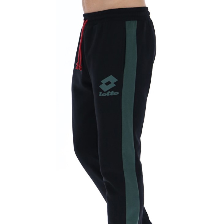 Men Lotto Athletica LG III Sports FL Pants Black | MN849844D7