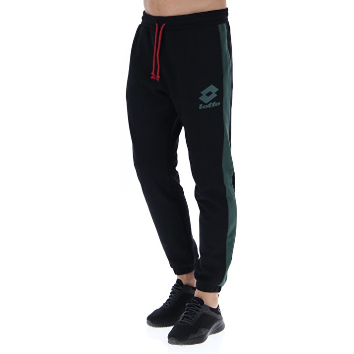 Men Lotto Athletica LG III Sports FL Pants Black | MN849844D7