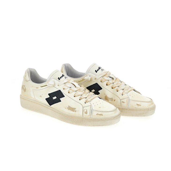Men Lotto Autograph 50 YRS Sneakers Cream | NH065376B9
