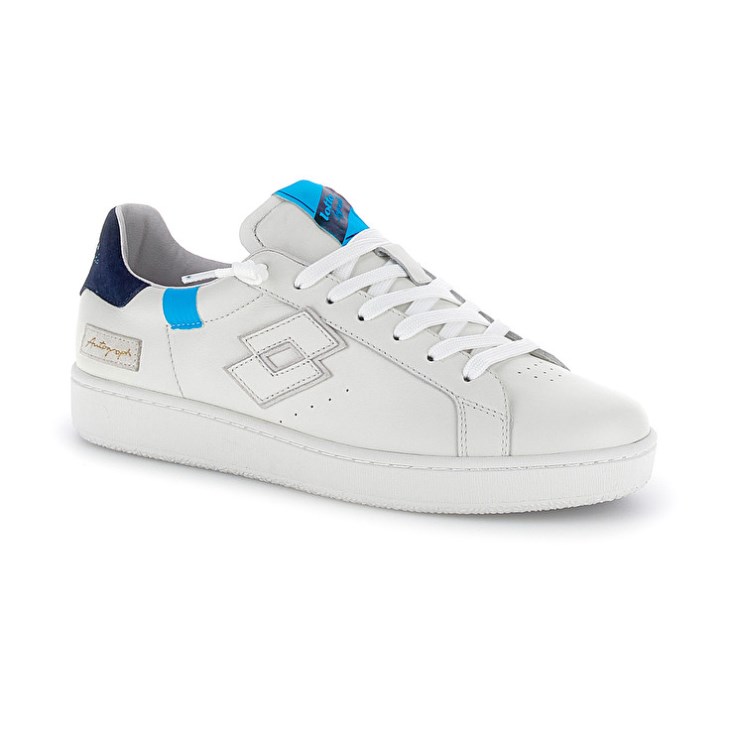 Men Lotto Autograph Fluo Sneakers White | MU786728U2