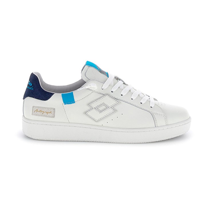 Men Lotto Autograph Fluo Sneakers White | MU786728U2