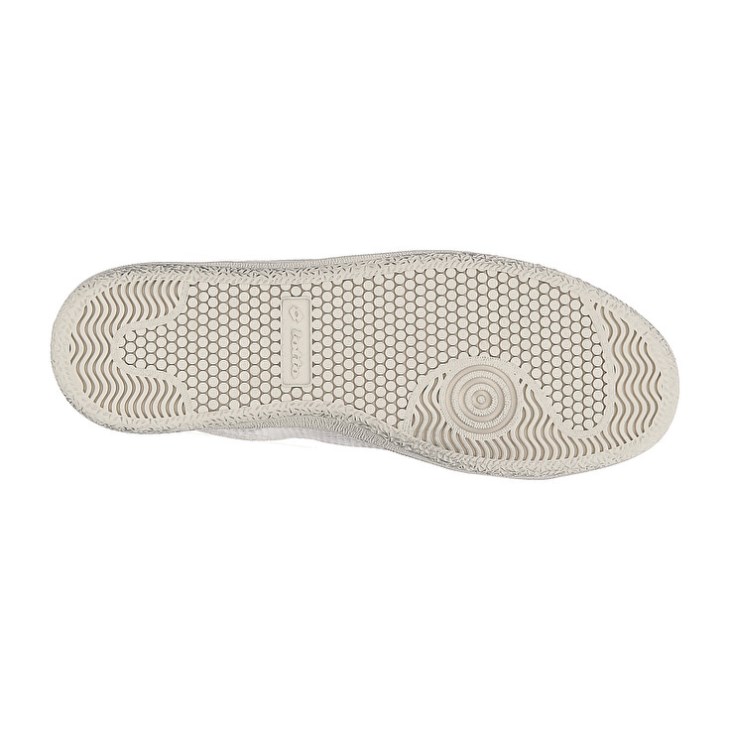 Men Lotto Autograph Grid 1 Sneakers White / Dark Grey / Silver | CS552675Z4