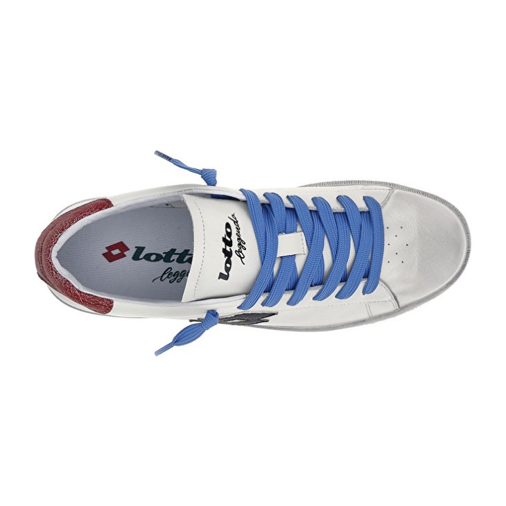 Men Lotto Autograph Legend 2 Sneakers White / Black / Red | SV437933V9