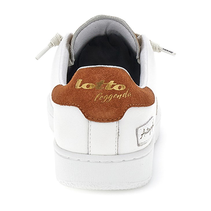 Men Lotto Autograph Lizard Sneakers White | RF384588D9