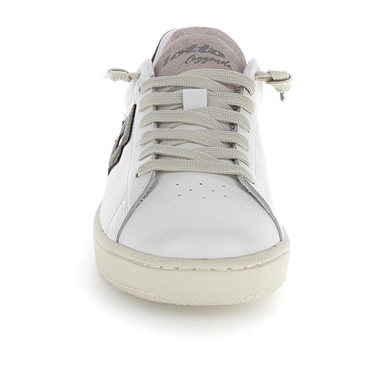 Men Lotto Autograph Stripes 2 Sneakers White | RT034323U2