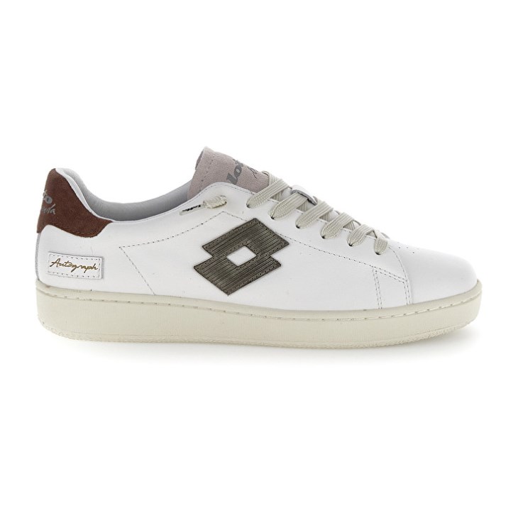 Men Lotto Autograph Stripes 2 Sneakers White | RT034323U2