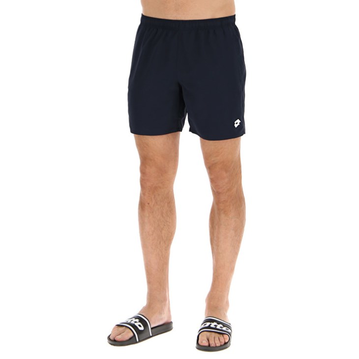 Men Lotto Beach PL Swim Shorts Navy Blue | WZ158265I9