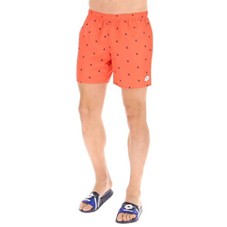 Men Lotto Beach Sail Swim Shorts Coral | WI347794S9