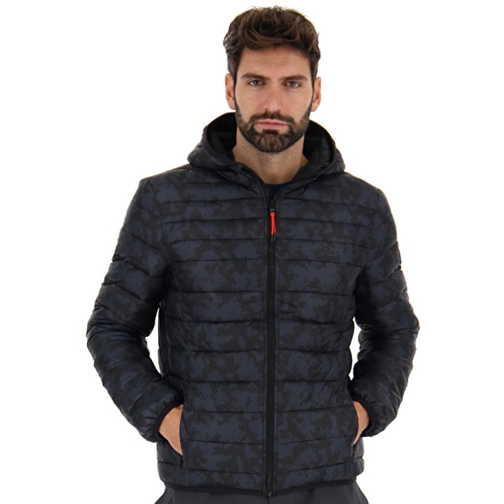 Men Lotto Bomber Cortina IV HD Pad PRT PL Jacket Black | DS939553D7