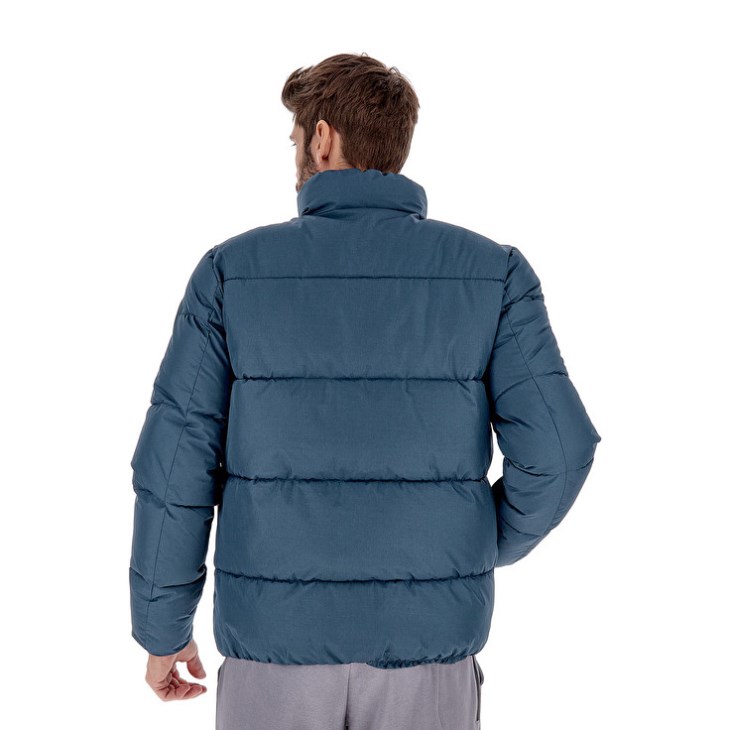 Men Lotto Bomber Courmayeur Jacket Blue | XV249704M3
