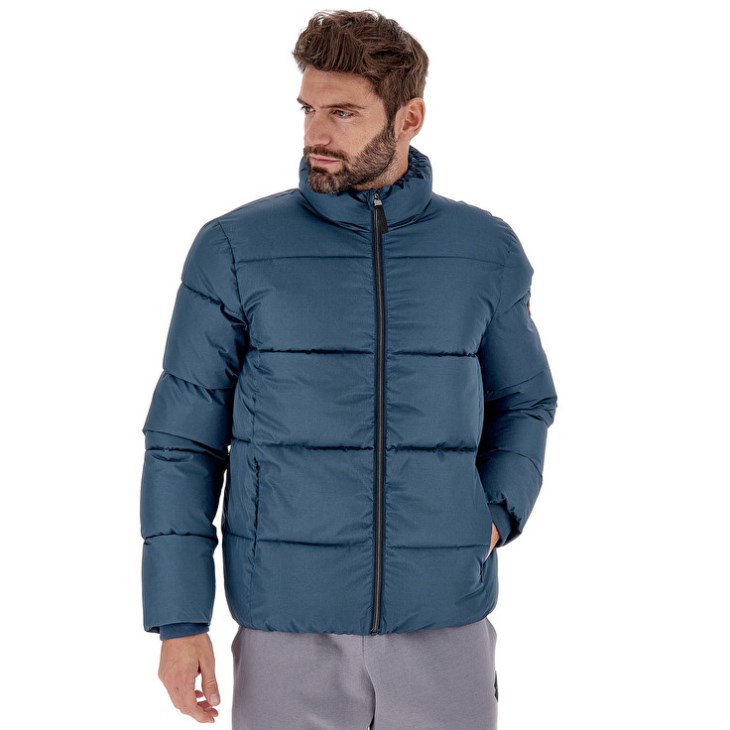 Men Lotto Bomber Courmayeur Jacket Blue | XV249704M3