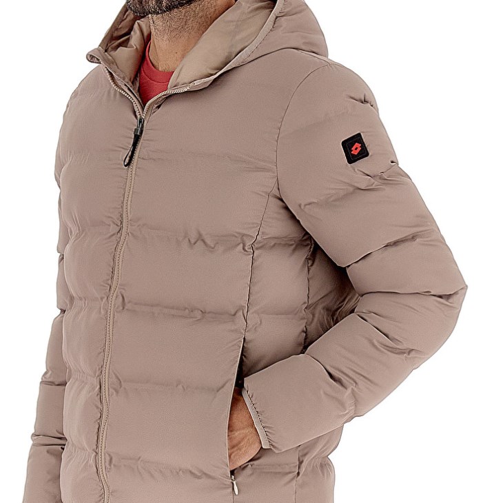 Men Lotto Bomber Wengen Jacket Brown | DS356765I4