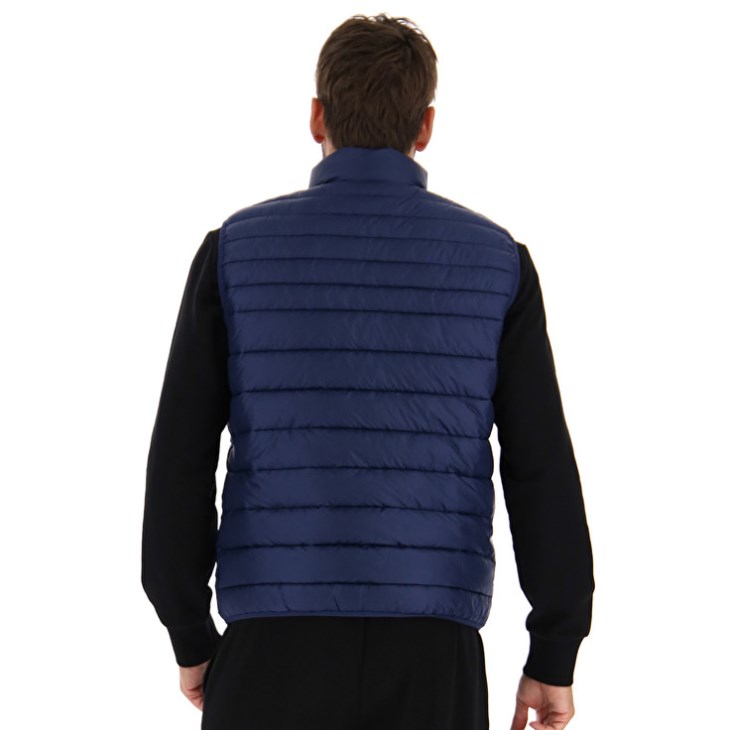 Men Lotto Cortina III Pad PL Vest Blue | QC486308W5