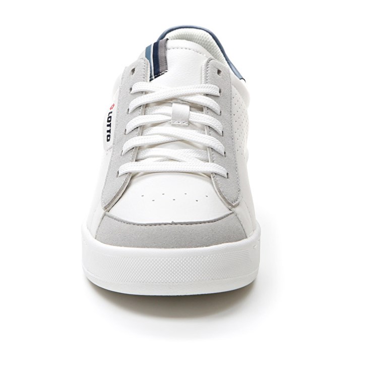 Men Lotto Court '73 AMF Sports Shoes White / Blue | CV092079M7