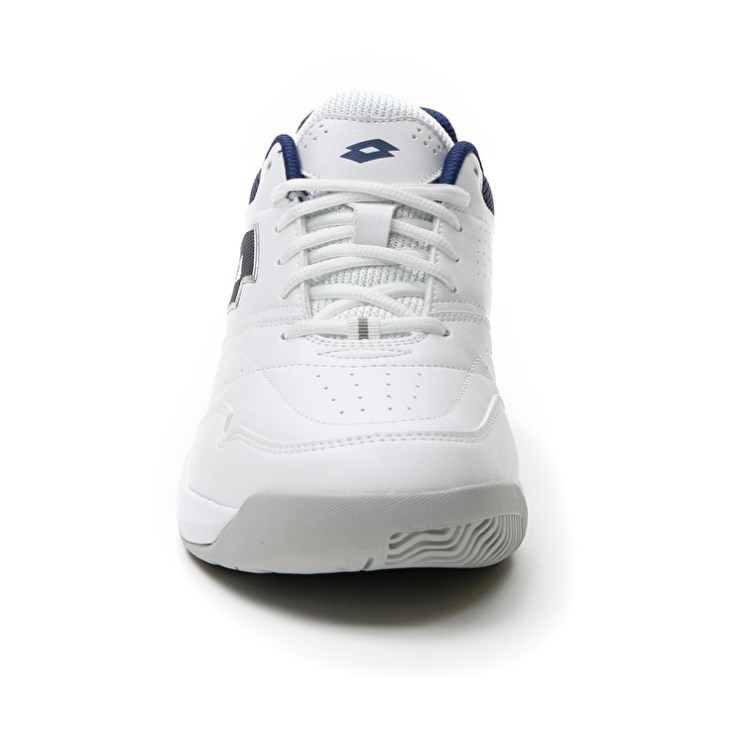 Men Lotto Court Logo AMF XIX Tennis Shoes White / Blue | EO508130Z9