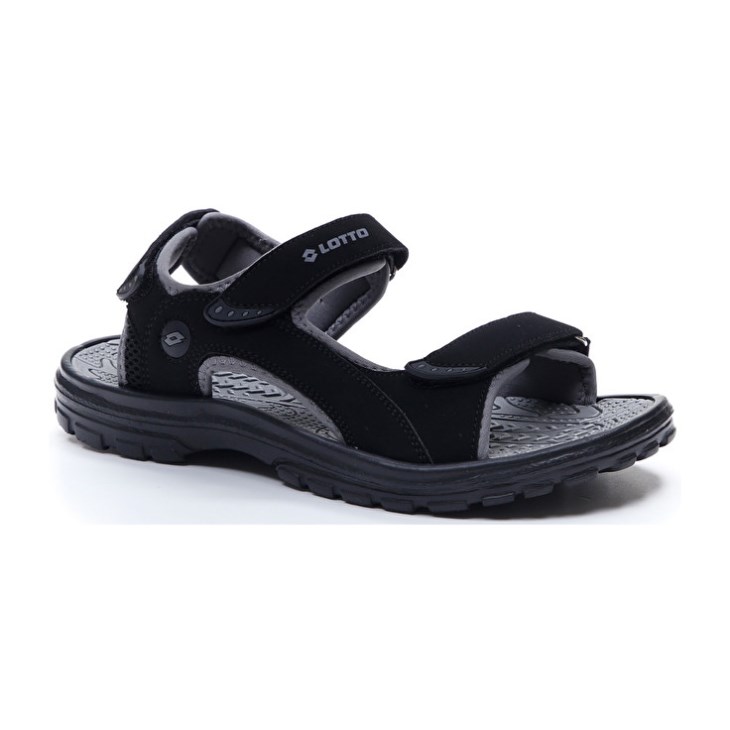 Men Lotto Dakkar III Sandals Black | YL396759X4