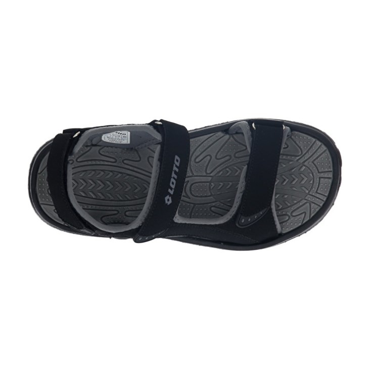 Men Lotto Dakkar III Sandals Black | YL396759X4