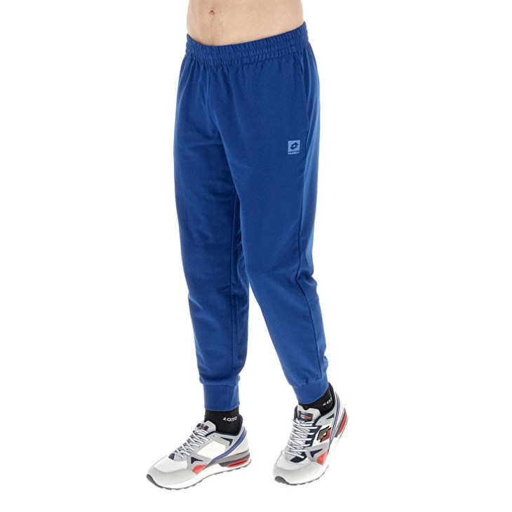 Men Lotto Diamond Tracksuits Blue | IS276877T2