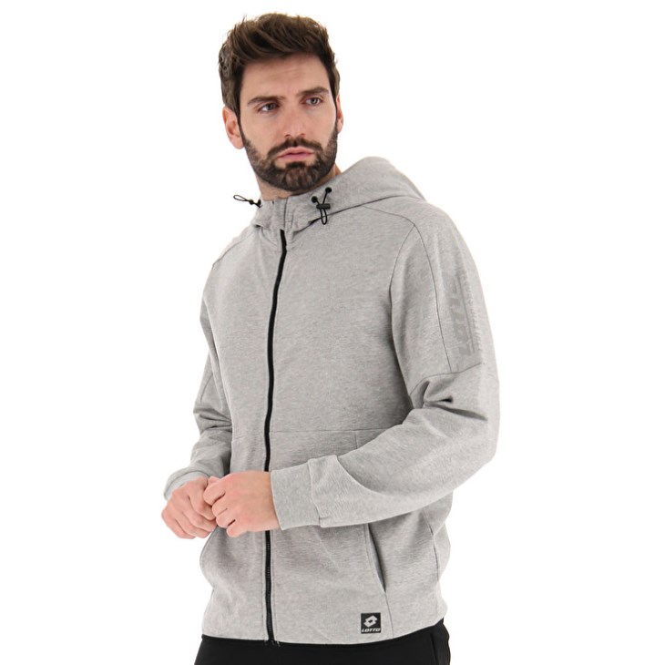 Men Lotto Diamond VII MEL Tracksuits Grey / Black | MP911831C2