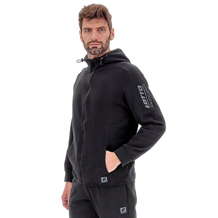 Men Lotto Diamond VII Tracksuits Black | EW132573G2