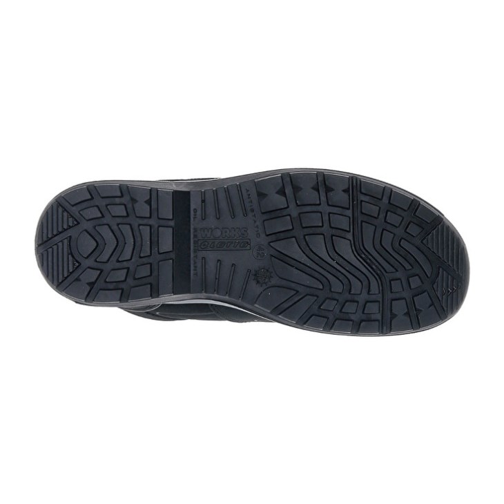 Men Lotto Hit 200 Mid S3 ESD Safety Shoes Black | QL501380T6