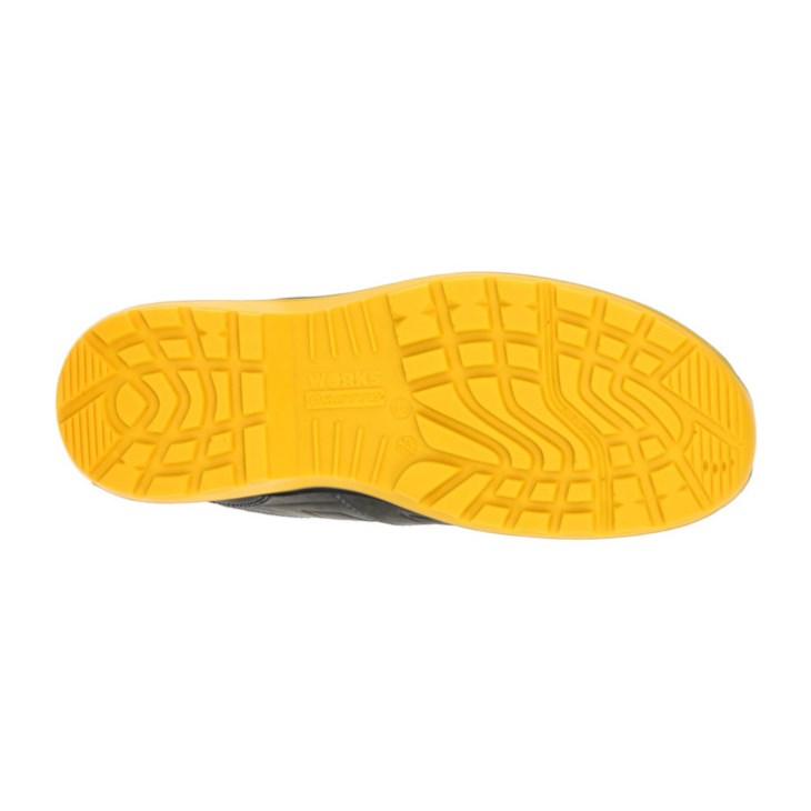 Men Lotto Hit 250 S3 SRC Wr HDRY Safety Shoes Dark Grey / Yellow | KV014121Q8