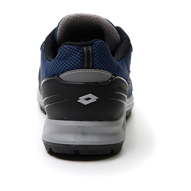 Men Lotto Hit 425 S1P Safety Shoes Blue / Silver | PM982428O9
