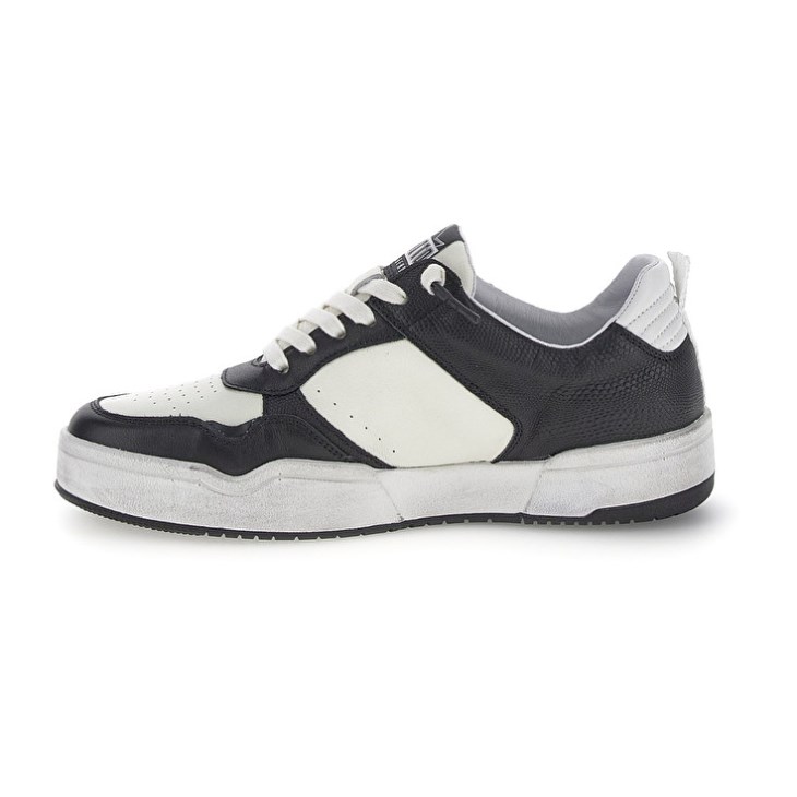 Men Lotto Hoop Stars Block Basketball Shoes White / Dark Grey | ZS757355C5