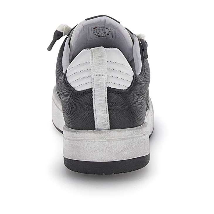 Men Lotto Hoop Stars Block Basketball Shoes White / Dark Grey | ZS757355C5