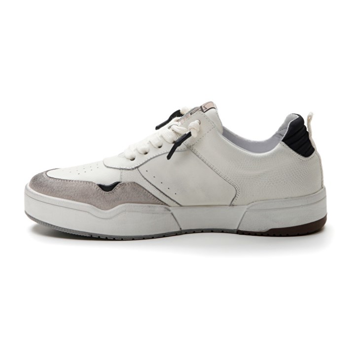 Men Lotto Hoop Stars RUB Sneakers White / Black / Yellow | BL800980V5