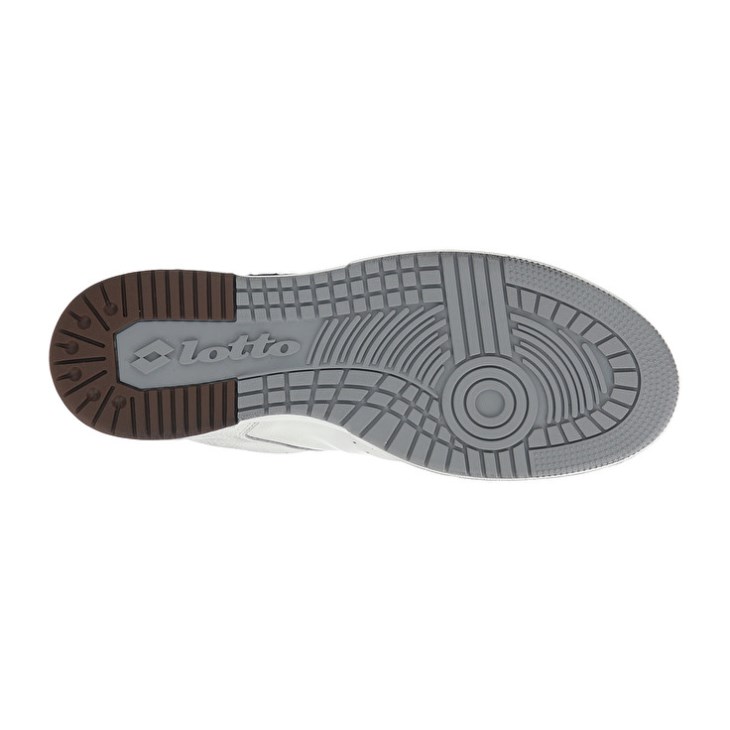 Men Lotto Hoop Stars RUB Sneakers White / Black / Yellow | BL800980V5
