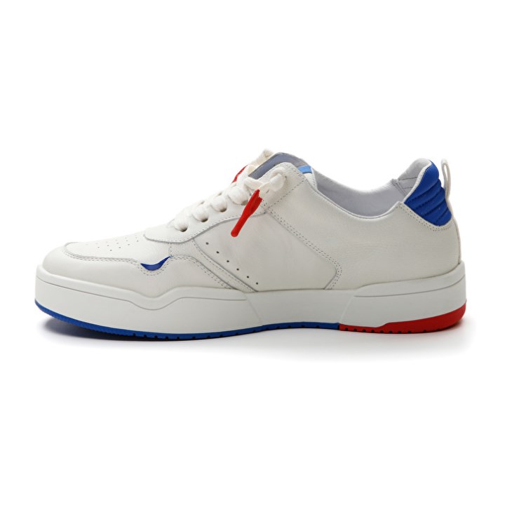 Men Lotto Hoop Stars Sneakers White / Blue | DI594079C0