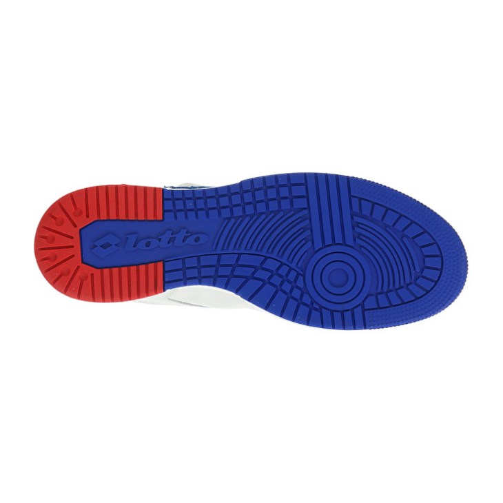 Men Lotto Hoop Stars Sneakers White / Blue | DI594079C0