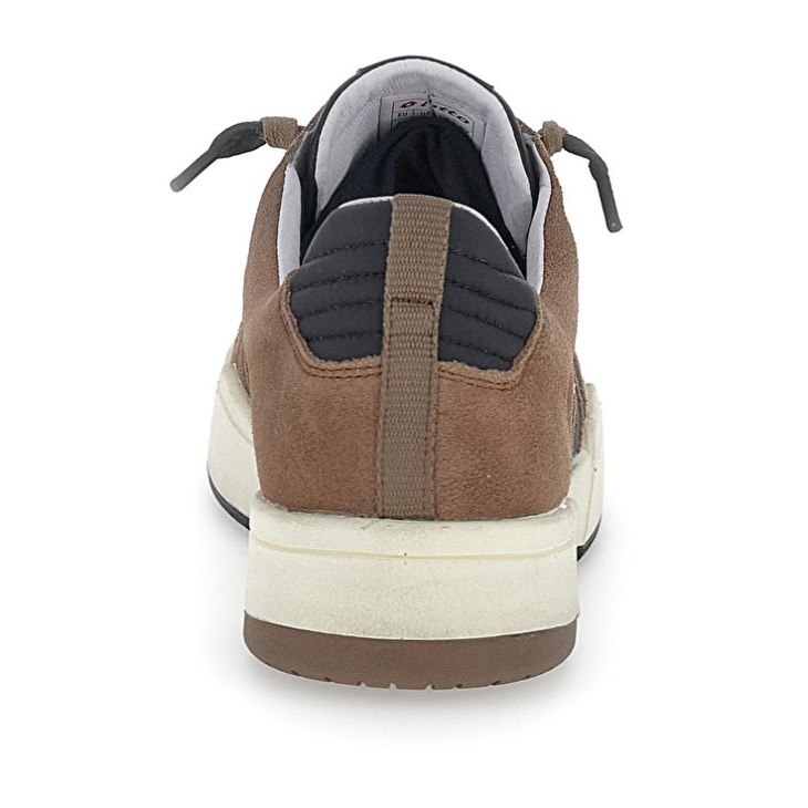 Men Lotto Hoop Stars Suede Sneakers Brown / Black | RT050625F9